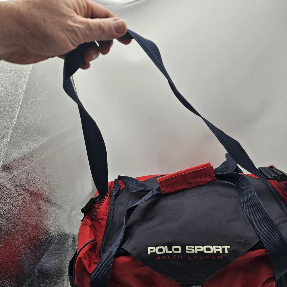 USA Track & Field‎ Bag Duffel One Size Red Navy Running Polo Sport Ralph Lauren